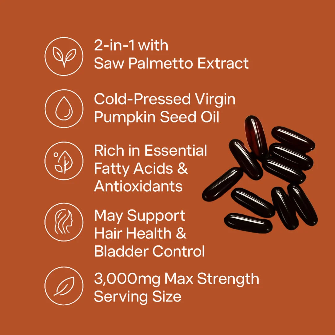 Everly Pumpkin Seed Oil™ Softgels